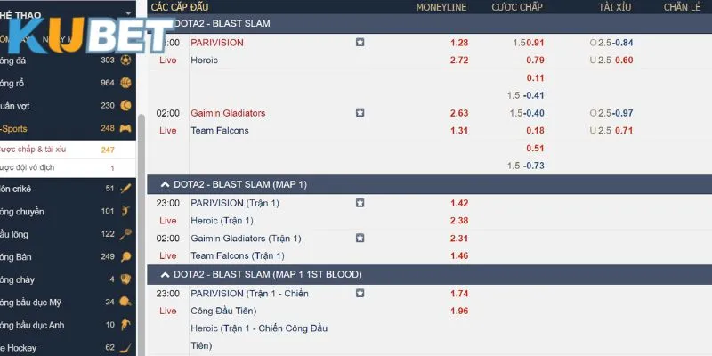Tham gia các giải đấu Esports hấp dẫn tại CMD Sports KUBET ngay hôm nay